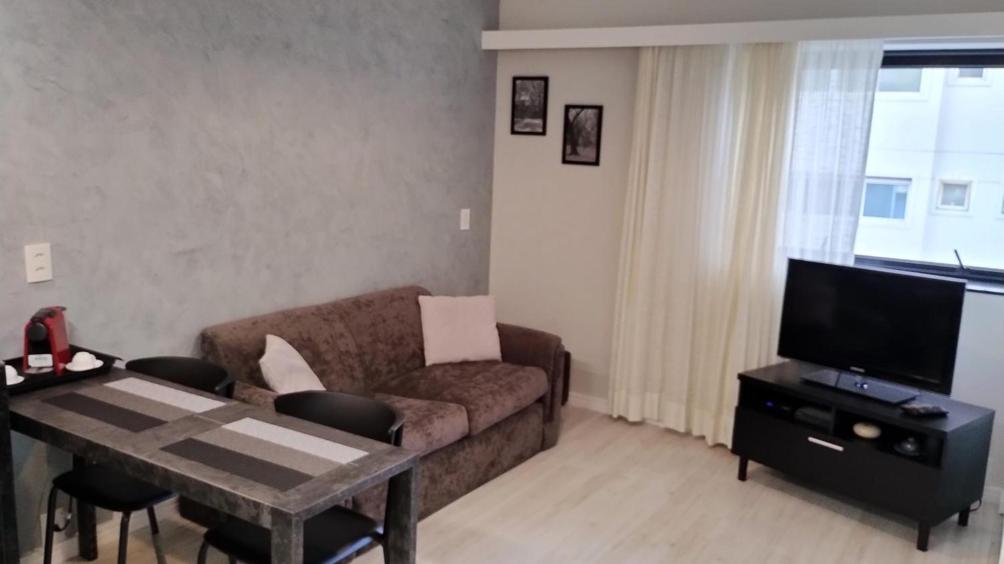상파울루 Flat Charmoso Jardim Paulista 아파트 객실 사진