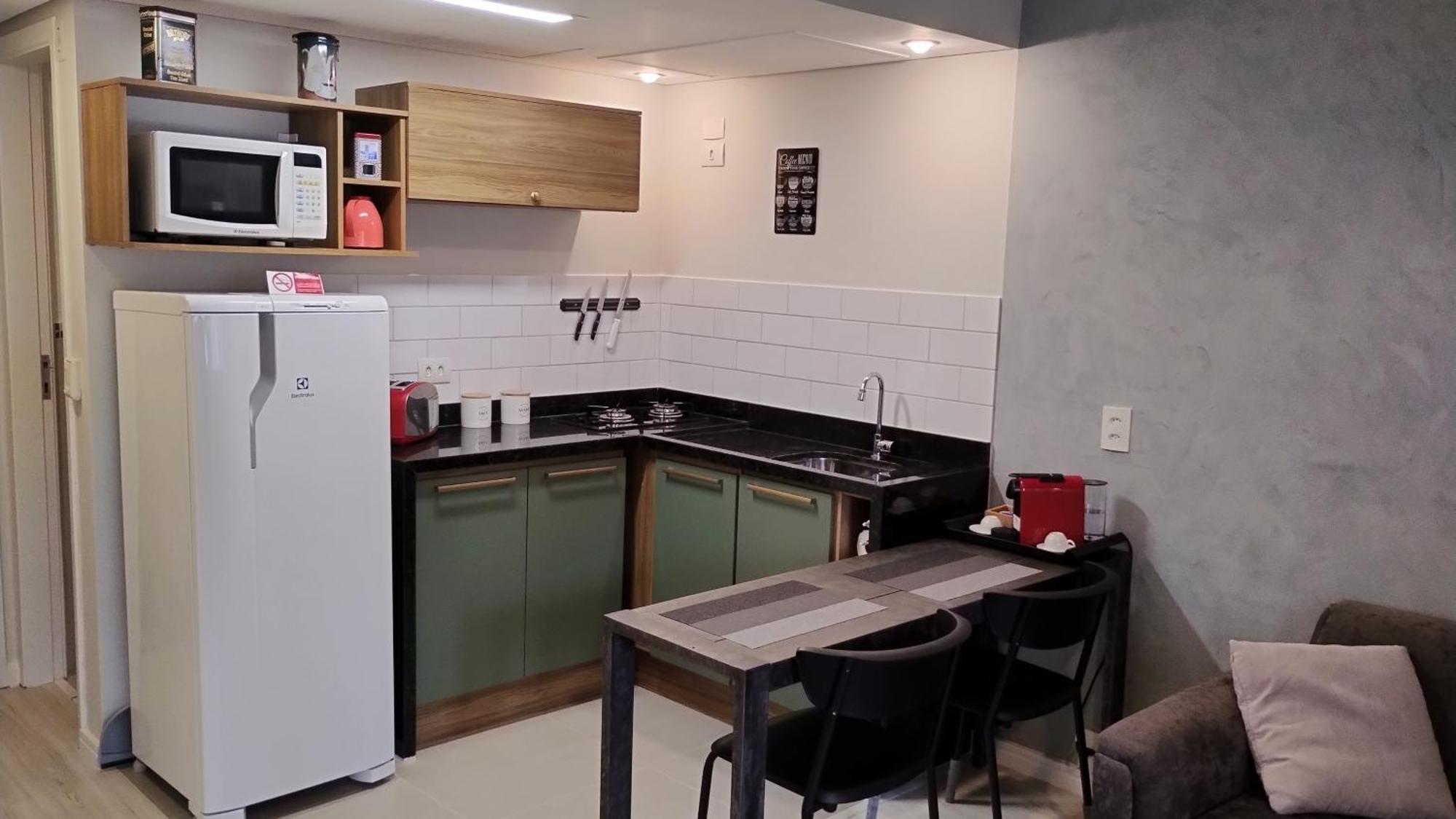 상파울루 Flat Charmoso Jardim Paulista 아파트 객실 사진
