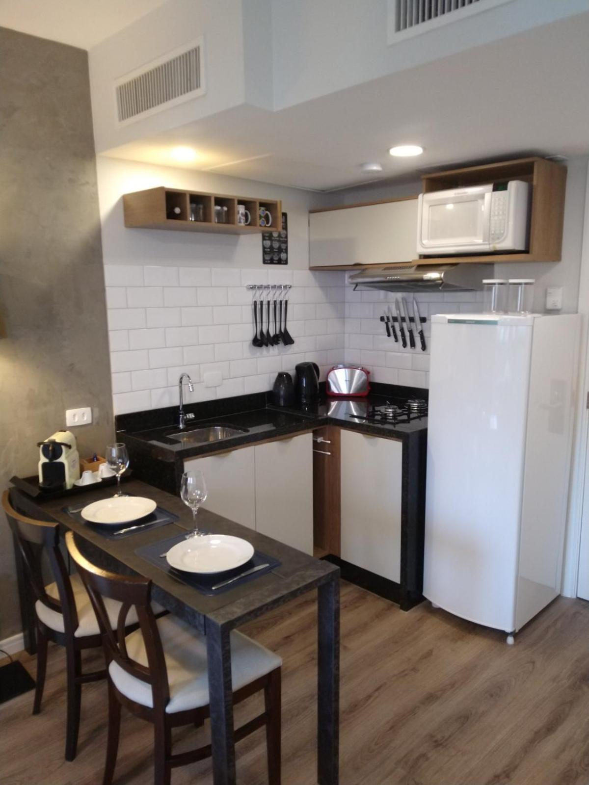 상파울루 Flat Charmoso Jardim Paulista 아파트 객실 사진