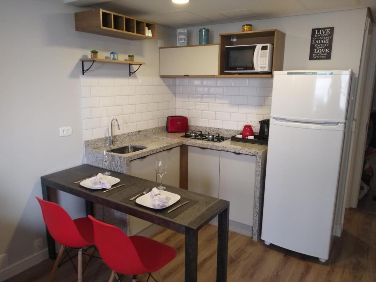 상파울루 Flat Charmoso Jardim Paulista 아파트 객실 사진