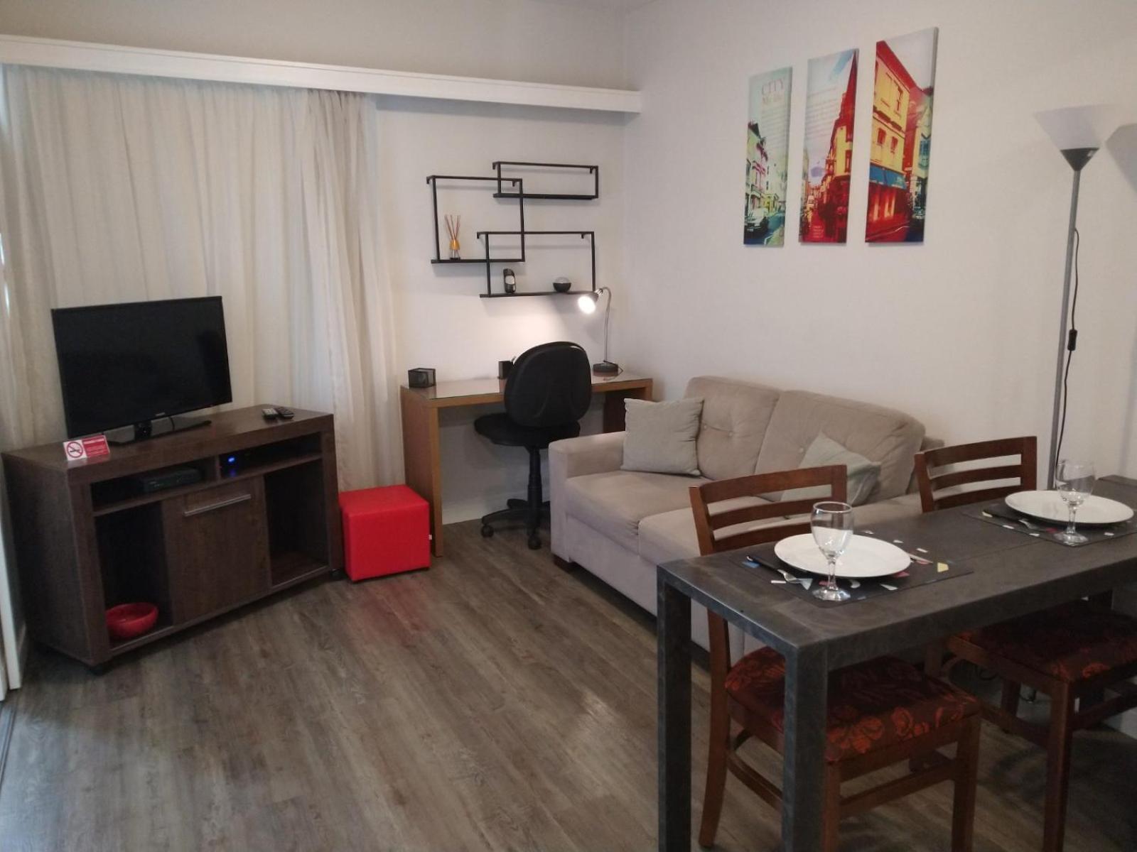상파울루 Flat Charmoso Jardim Paulista 아파트 객실 사진