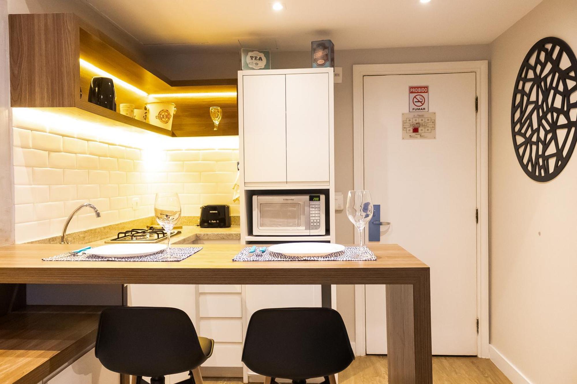 상파울루 Flat Charmoso Jardim Paulista 아파트 객실 사진